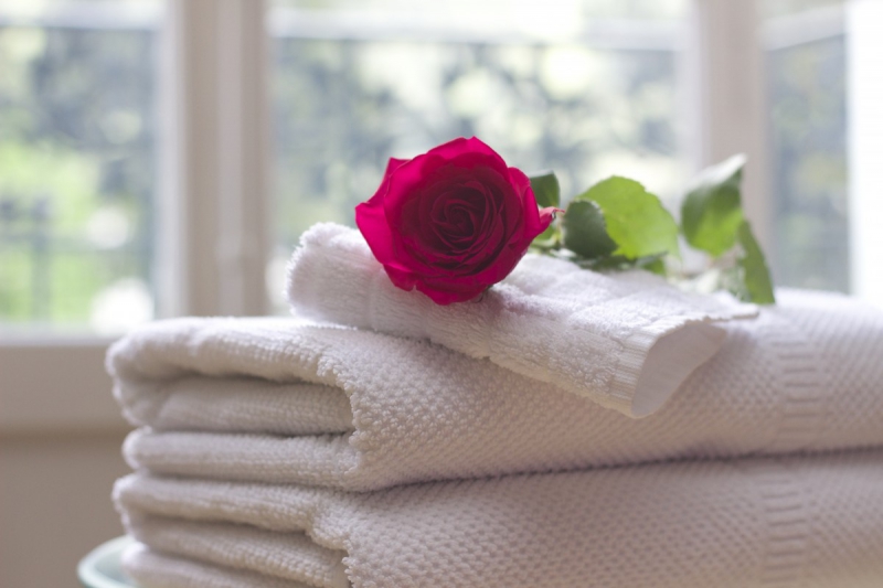 chambre-hote-BOUYON-min_towel_rose_clean_care_salon_spa_white_bath-731641